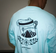 Load image into Gallery viewer, Coffee Wave Mint Longsleeve