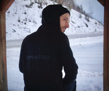 Load image into Gallery viewer, Zipitup Black Hoodie