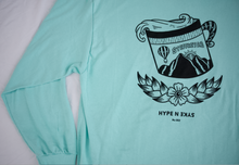 Load image into Gallery viewer, Coffee Wave Mint Longsleeve