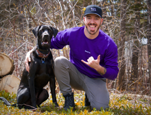 Load image into Gallery viewer, Send it MUTTS Purp Crew