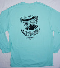 Load image into Gallery viewer, Coffee Wave Mint Longsleeve