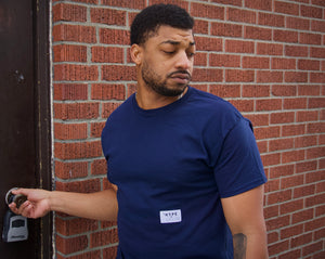 Puff-Azul Tee