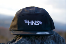 Load image into Gallery viewer, Sk8erz 5 Panel Dark Hat

